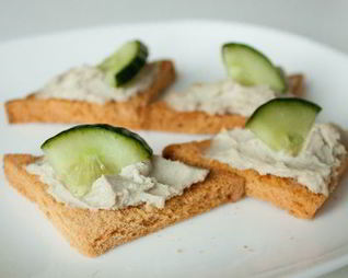 Паштет из копченой скумбрии