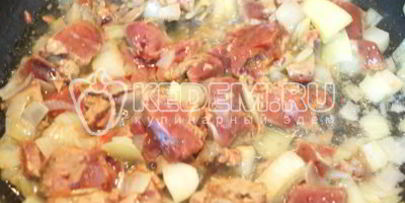 паштет из куриной печени с грибами