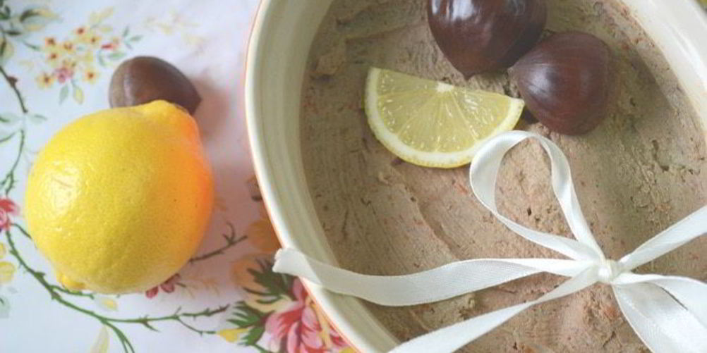 Рецепт паштет из куриной печени с каштанами, шампанским и цедрой лимона