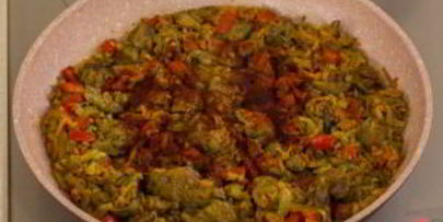 паштет из куриной печени с паприкой и яйцами