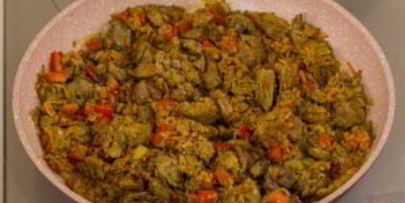 паштет из куриной печени с паприкой и яйцами