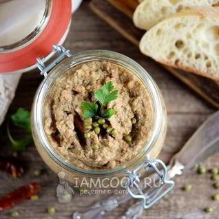 Паштет из маша с грибами