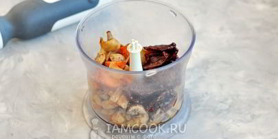 паштет из маша с грибами