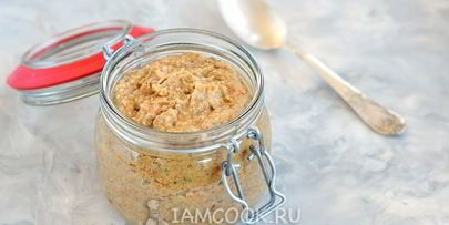 паштет из маша с грибами