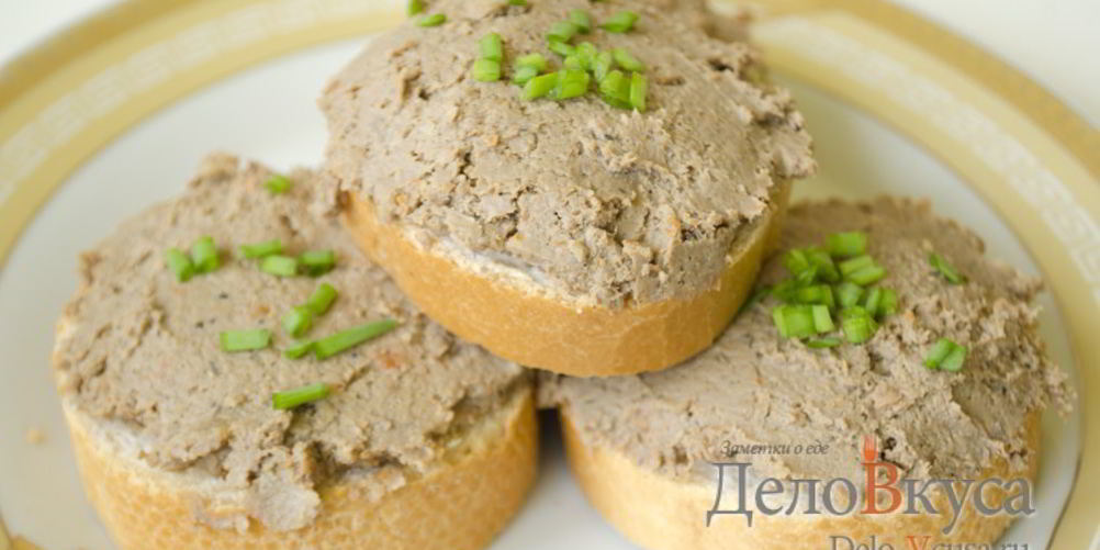 Рецепт паштета иза печеней