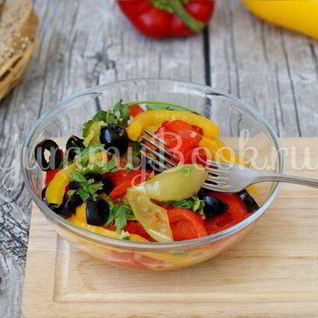 Пеппероната — тушеный сладкий перец