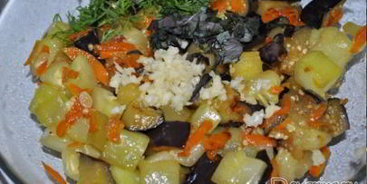 пикантная закуска из овощей