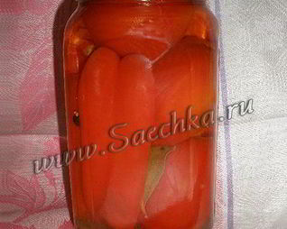 Помидоры с перцем на зиму