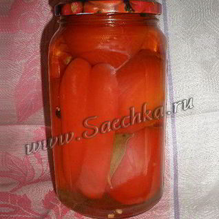 Помидоры с перцем на зиму