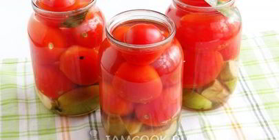 помидоры с яблоками на зиму без уксуса