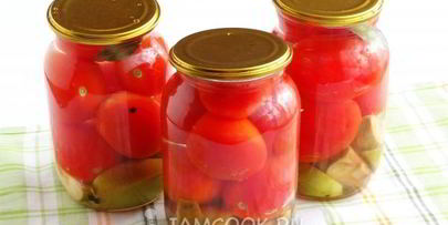 помидоры с яблоками на зиму без уксуса