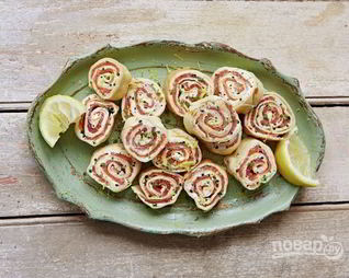 Роллы с семгой