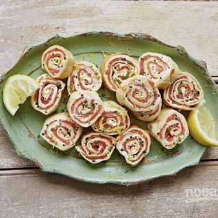 Роллы с семгой