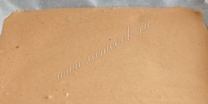 бисквитный рулет трюфель