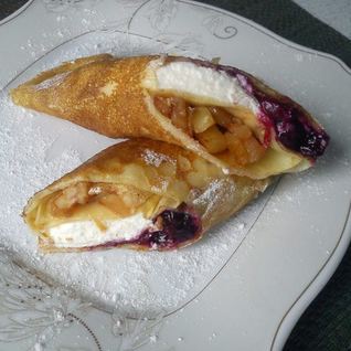 Блинные рулетики