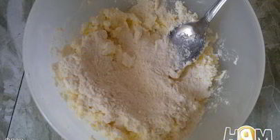 фруктовый рулет из творожного теста