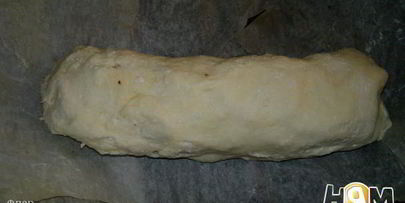 фруктовый рулет из творожного теста