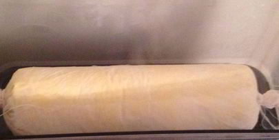 картофельный рулет-колбаса на пару