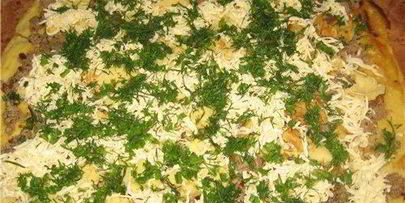 картофельный рулет