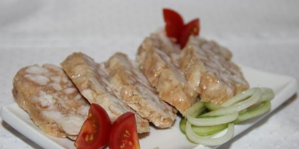 Рецепт куриный рулет мраморный