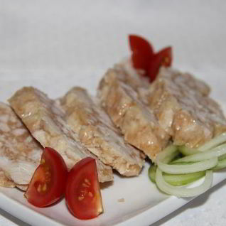 Куриный рулет Мраморный