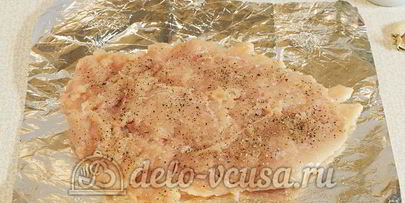 куриный рулет с черносливом