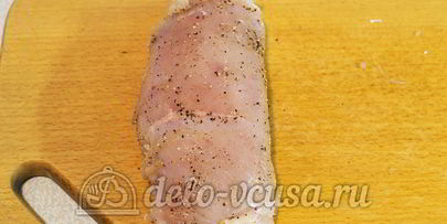 куриный рулет с черносливом