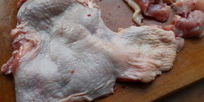 куриный рулет с орехами