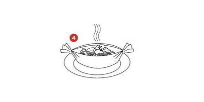 куриный рулет с ветчиной и соусом песто