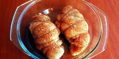 куриный рулет с яйцом