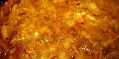 куриные рулетики, фаршированные креветками