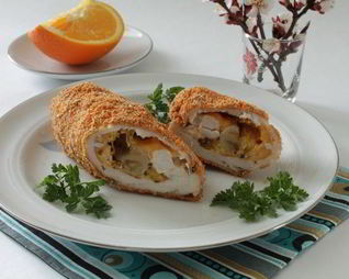 Куриные рулетики по-бразильски