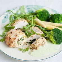 Рецепт Куриные рулетики с горчичным соусом