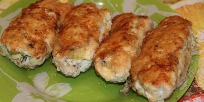 куриные рулетики с сыром