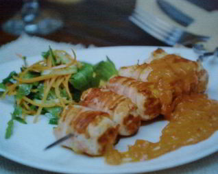 Куриные рулеты с сыром