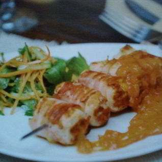 Куриные рулеты с сыром