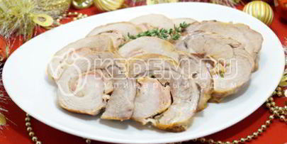 мясной рулет с беконом