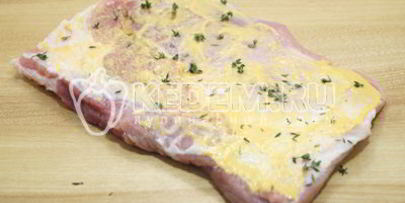 мясной рулет с беконом