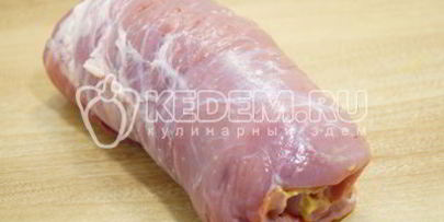 мясной рулет с беконом