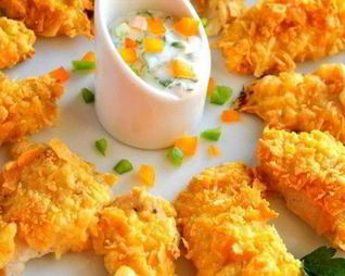 Мясной рулет с картошкой