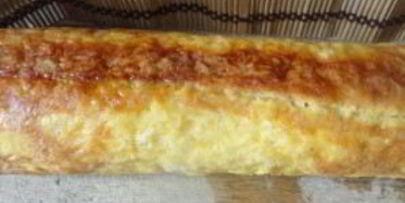 мясной рулет в сырной оболочке