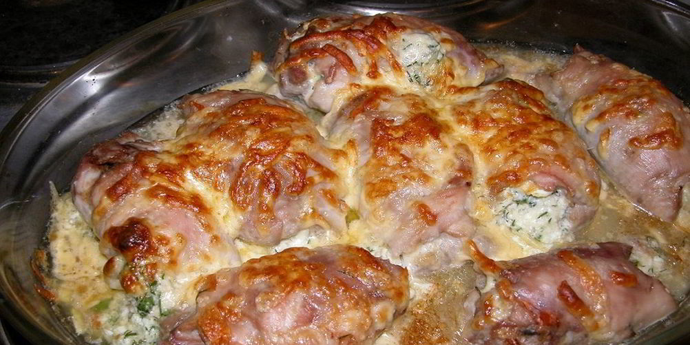 Рецепт мясных рулетиков