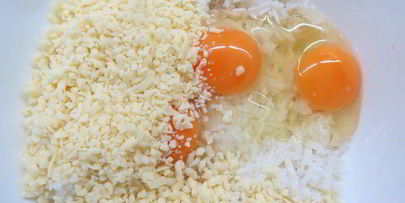 рисовый рулет с лисичками