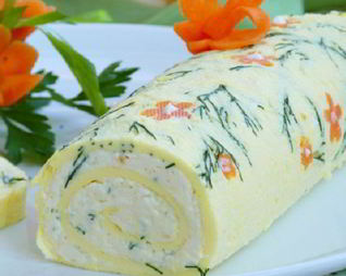 Рулет Белоснежка