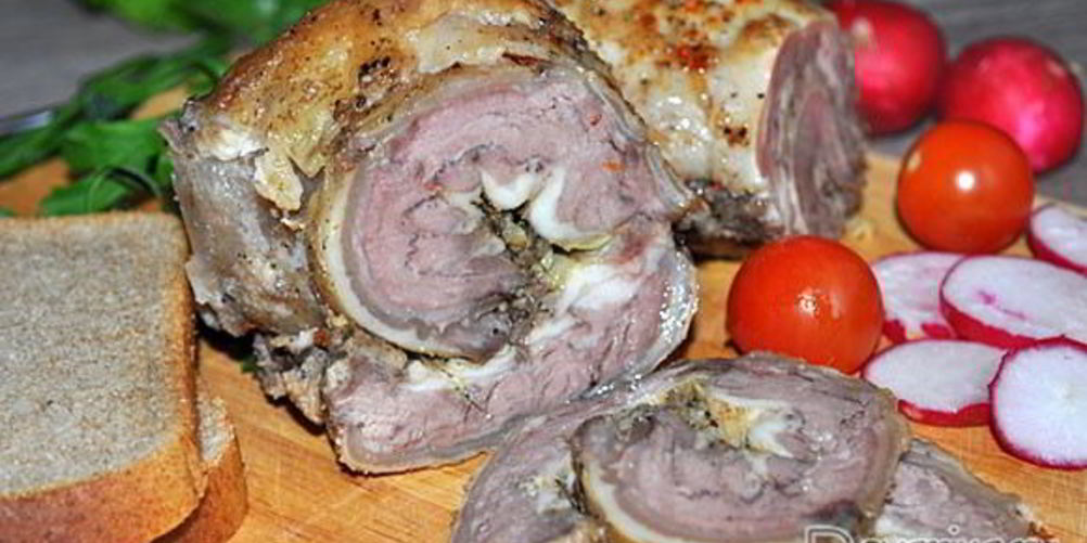 Рецепт рулета иза говяжьея пашиных в духовке