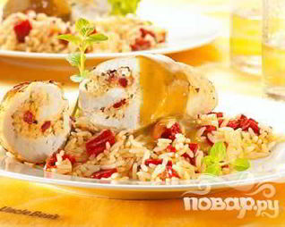 Рулет из индейки Прадо