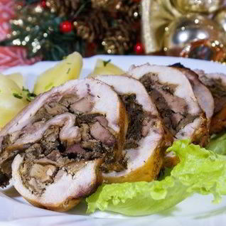 Рулет из кролика