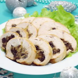 Рулет из куриной грудки