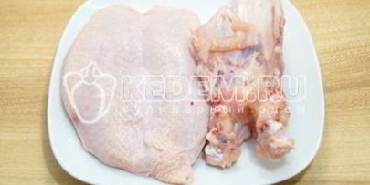 рулет из куриной грудки