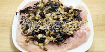 рулет из куриной грудки